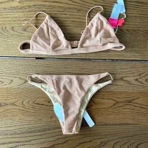 NWT Lolli Swim Honeygirl Bikini Set size M